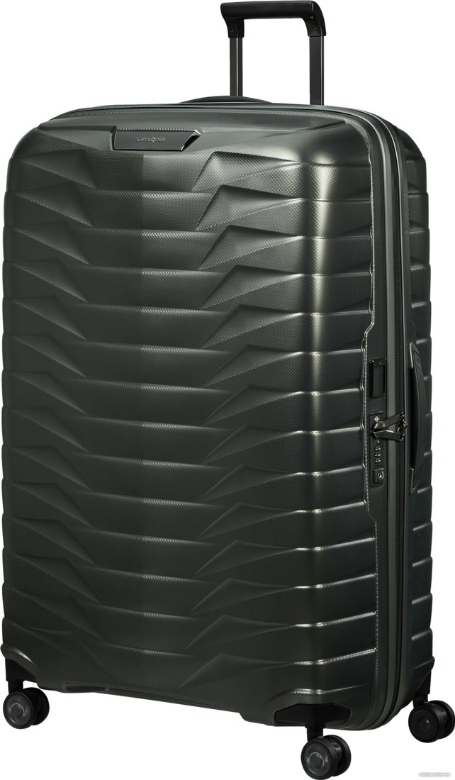 Чемодан-спиннер Samsonite Proxis Matt Climbing Ivy 86 см