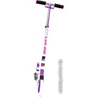 Двухколесный подростковый самокат Tech Team TT 210 Lux (фиолетовый/белый)