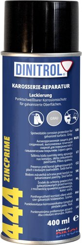 Автомобильный грунт Dinitrol Цинковый 444 400 мл, аэрозоль
