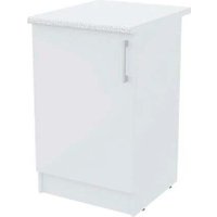 Шкаф напольный Горизонт Настя 500 (белый) в Гродно