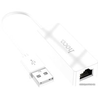 Сетевой адаптер Hoco UA22 USB Type-A - RJ45 (0.15 м, белый)