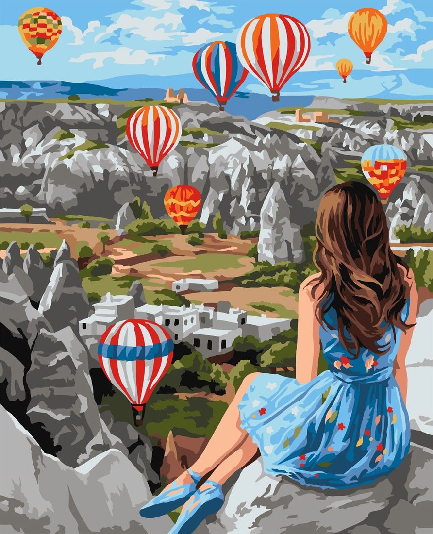 

Картина по номерам Три совы Каппадокия КХ4050_53941