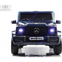 Электромобиль RiverToys Mercedes-AMG G63 4WD G333GG (синий глянец)