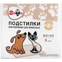 Одноразовая пеленка Modum Zoooo Normal 60x60 (100 шт)