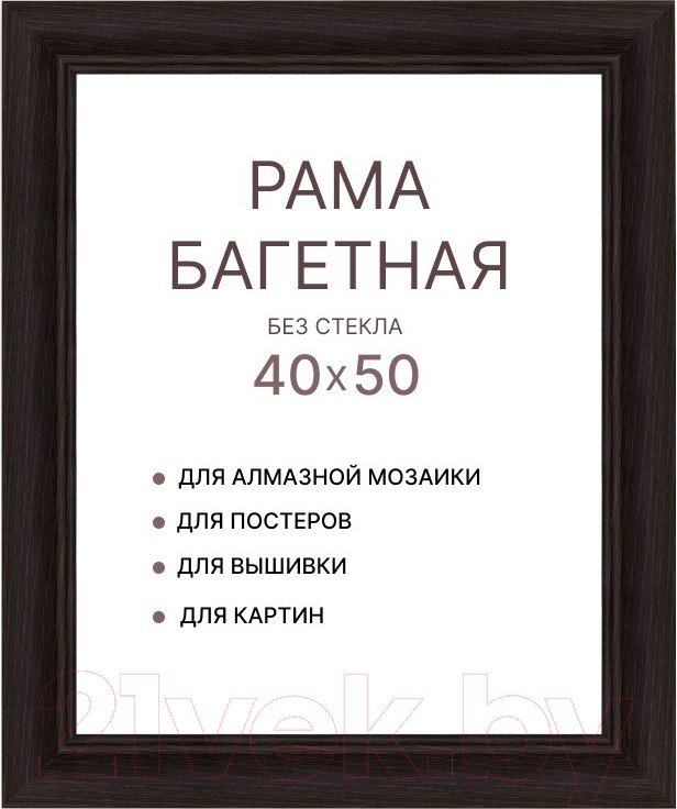 

Фоторамка Декарт 40x50 8Л3792 (черный)