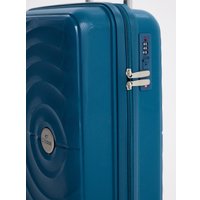 Чемодан-спиннер L'Case Athens 20 (S, синий)