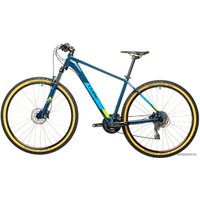 Велосипед Cube Aim Race 29 L 2021 (синий)