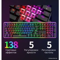 Клавиатура Royal Kludge RK918 RGB (черный, RK Red)