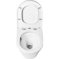 Унитаз подвесной Saniteco KW-9005W в комплекте с инсталляцией + R020467 + R0121A6