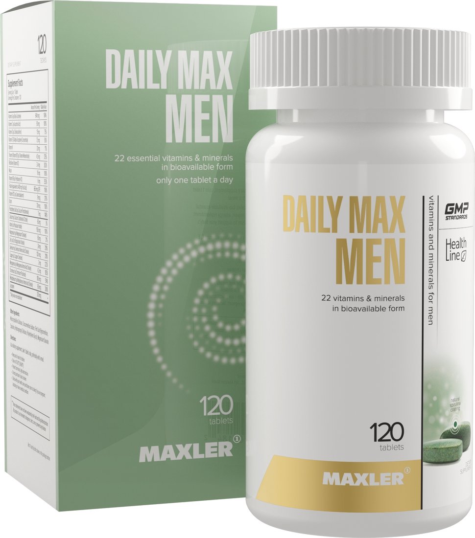 

Витамин Maxler Daily Max Men (120 таблеток)