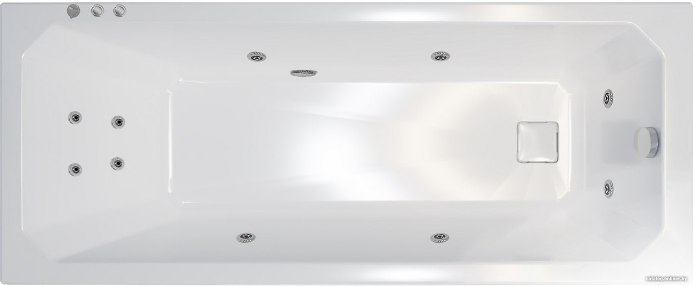 Ванна Triton Прага 150x70 Стандарт Flat (с гидромассажем)