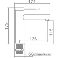 Смеситель Ledeme L1047A