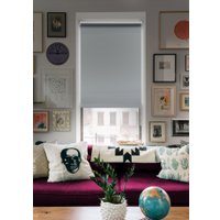 Мини рулонные шторы Эскар Blackout 130x160 814621301601 (серый)