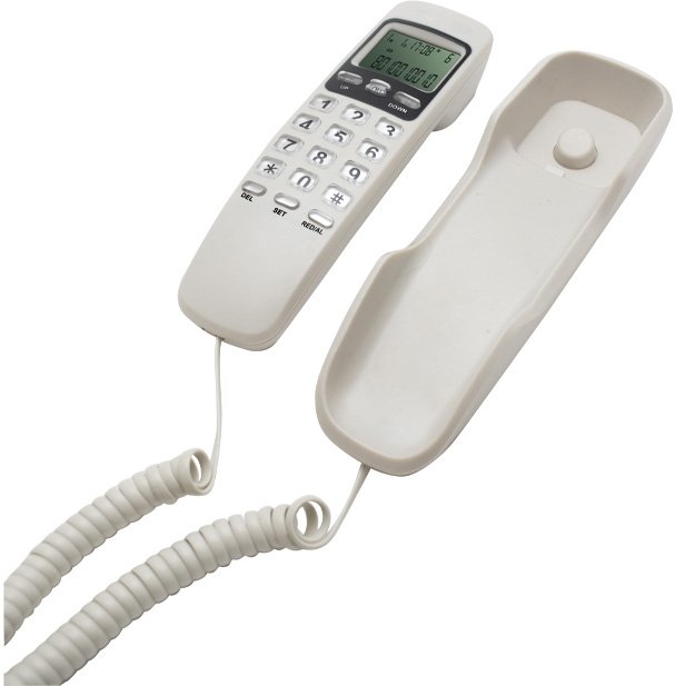 

Проводной телефон Ritmix RT-010 (белый)