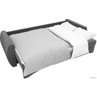 Диван Лига диванов Сатурн 101021 (велюр, серый)