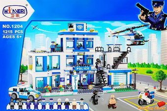 Конструктор Winner 1204 Полицейский участок