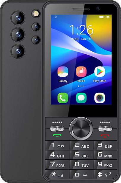 

Кнопочный телефон Uniwa XS24 (черный)