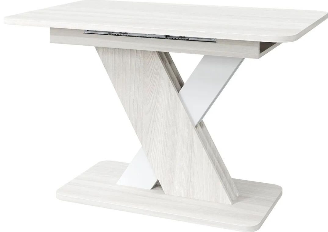 

Кухонный стол MLK Крокус 120/160 (ясень анкор)