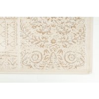 Ковер для жилой комнаты Karven Nostalji 120х180 KV 033 (хлопок/вискоза, светло бежевый)