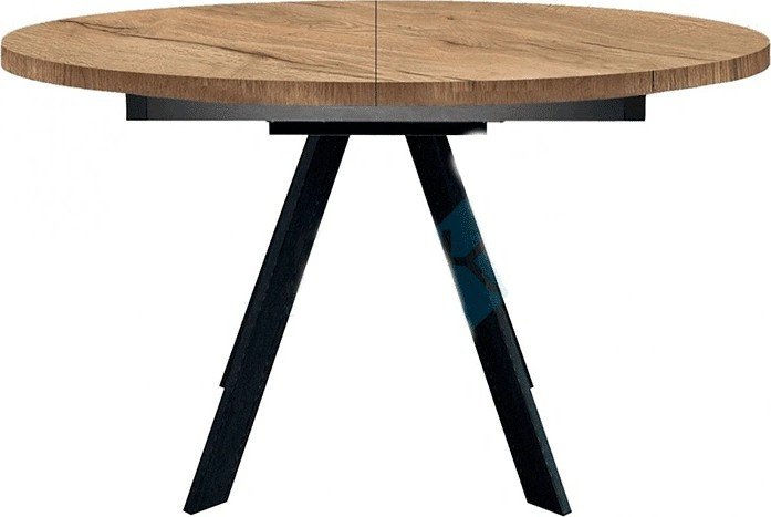 

Кухонный стол DikLine RD120 Black (дуб галифакс)