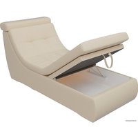 Элемент модульного дивана Лига диванов Холидей люкс 105647 (экокожа, бежевый)