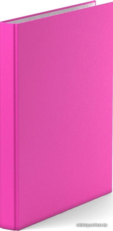 Папка-регистратор Erich Krause Neon 35 мм на 4 кольцаx 39063 (розовый)
