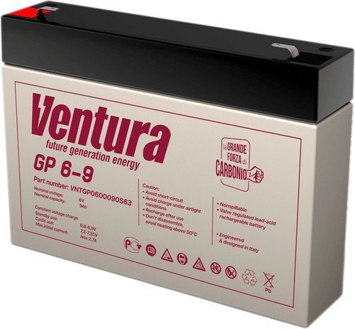 Аккумулятор для ИБП Ventura GP 6-9 (6 В/9 А·ч)