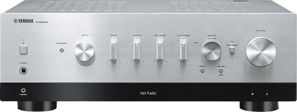 Сетевой ресивер Yamaha R-N800A (серебристый)