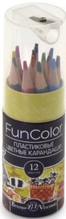 

Набор цветных карандашей Bruno Visconti Funcolor 30-0060 (12 цв)