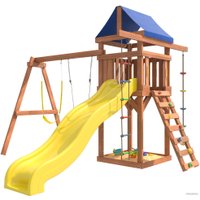 Игровой комплекс National Tree Company С гибкими качелями и лодочкой IgroWoods ДП-11 в Лиде