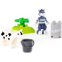 Конструктор Полесье Макси Простоквашино. Матроскин с коровой Муркой 23333