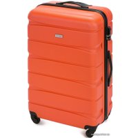 Чемодан-спиннер Wittchen Groove Line II 78 см (оранжевый)