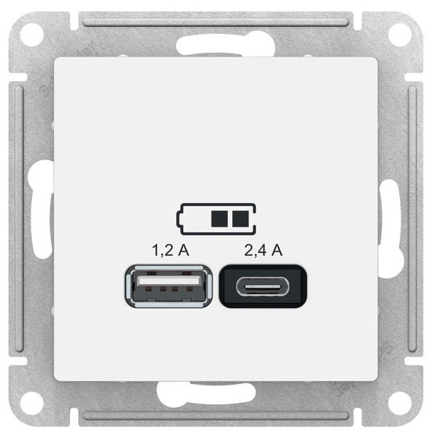 

Розетка USB Schneider Electric AtlasDesign ATN000139