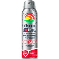 Аэрозоль против насекомых ДЭТА Extrime специальный от всех летающих и клещей 150 мл
