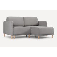 Угловой диван Divan Нордика мини Velvet Smoke 264426 (серый)