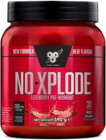 Предтренировочный комплекс BSN N.O.-Xplode 3.0 (красный, 390г)