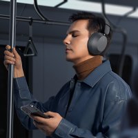 Наушники Baseus Bass 35 Max (серый)