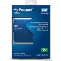 Внешний накопитель WD My Passport Ultra 2TB Blue (WDBBUZ0020BBL)