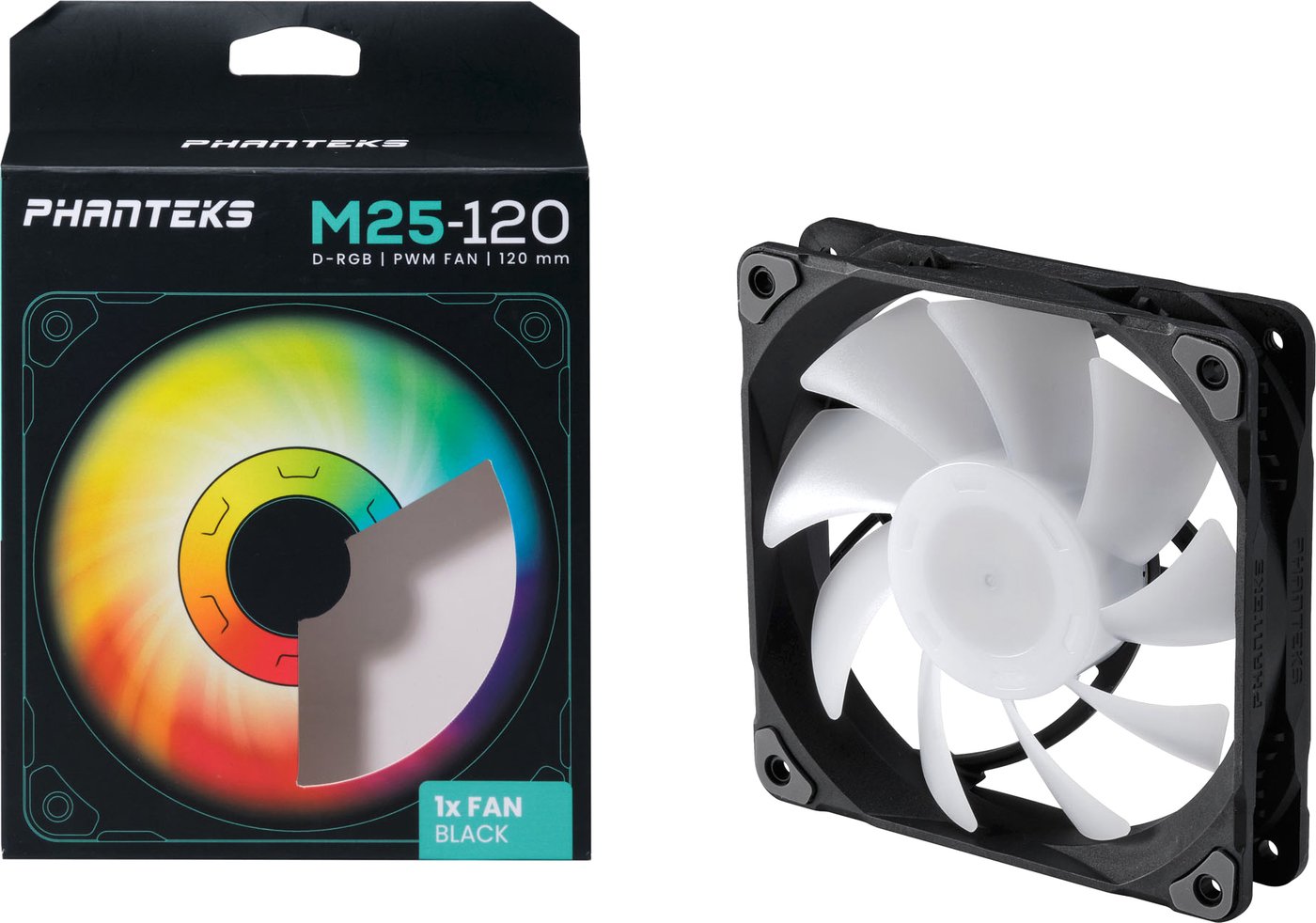 

Вентилятор для корпуса Phanteks M25-120 D-RGB PH-F120M25_DRGB_PWM_BK01
