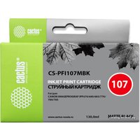 Картридж CACTUS CS-PFI107MBK