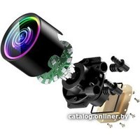 Система жидкостного охлаждения для процессора Segotep BeIced II 240 ARGB (черный)