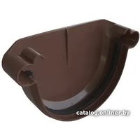 Кровля Альта-Профиль Заглушка Элит 6196 (коричневый)