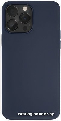 Чехол для телефона VLP Silicone with MagSafe для iPhone 14 Pro Max 1051023 (темно-синий)