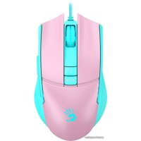 Игровая мышь A4Tech Bloody L65 Max (розовый/голубой)