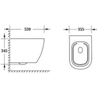 Унитаз подвесной Cerutti Clio Aria Tornado CT10582
