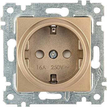 

Розетка Mutlusan Rita 2200-605-0285 (золото доре)