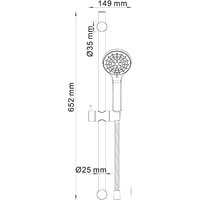 Душевой гарнитур  Wasserkraft A064