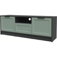 Тумба Интерлиния ТВ Концепт Тренд КТ-ТВ3-50 (антрацит/мята)