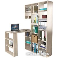 Офисный стол MFMaster Рикс-15 МСТ-ССР-15-ДС-16 (дуб сонома)