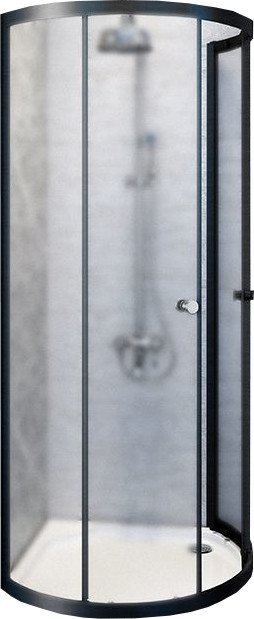 

Душевой уголок Radomir Стронг 1-09-6-0-0-1811 180х100см (черный/стекло матовое)